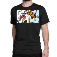 Funny Hobbes With Calvin Classic T-shirt | Artistshot