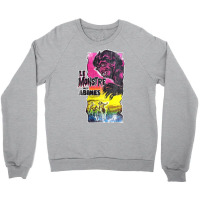 Le Monstre Des Abimes  Monster Campus  Cool Girl Crewneck Sweatshirt | Artistshot