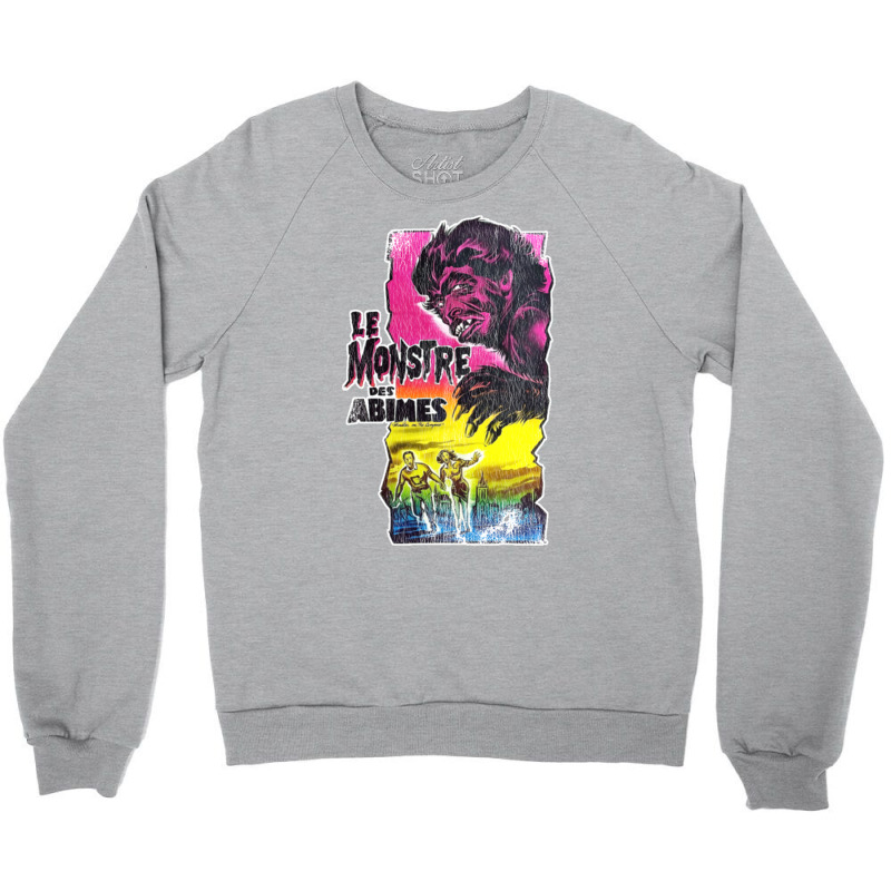 Le Monstre Des Abimes  Monster Campus  Cool Girl Crewneck Sweatshirt | Artistshot