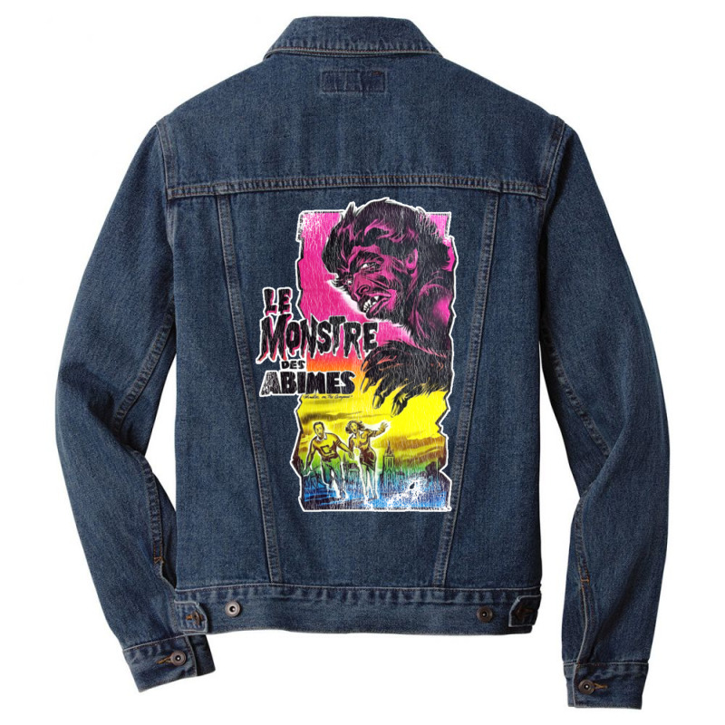 Le Monstre Des Abimes  Monster Campus  Cool Girl Men Denim Jacket | Artistshot