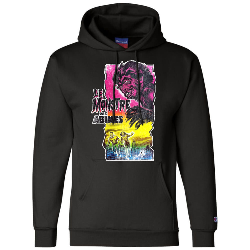 Le Monstre Des Abimes  Monster Campus  Cool Girl Champion Hoodie | Artistshot