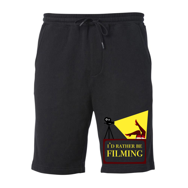 Id Rather Be Filming Movie Director Film Maker Print Classic  Girl Cut Fleece Short | Artistshot