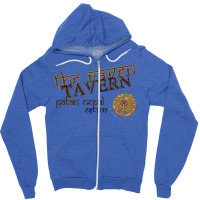 The Raven Tavern Zipper Hoodie | Artistshot