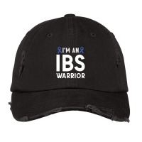 Trending I'm An Ibs Warrior Irritable Bowel Syndrome Awareness Vintage Cap | Artistshot