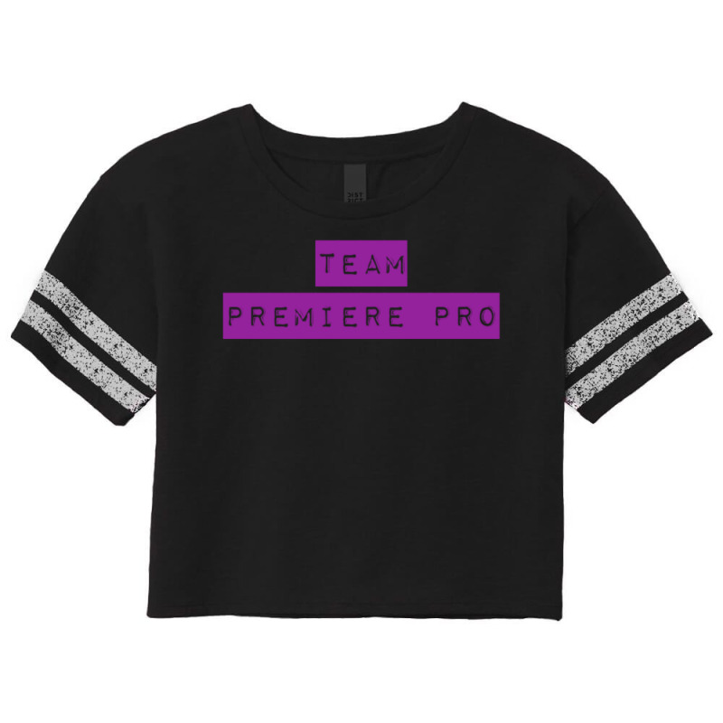 Team Premiere Pro, Filmmaker Apparel Classic Vintage Hipster Scorecard Crop Tee by soensmckie6 | Artistshot