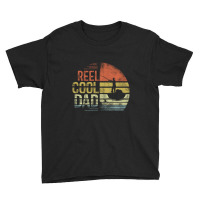 Limited Edition Reel Cool Dad Fisherman Daddy Father's Day Fishing Youth Tee | Artistshot