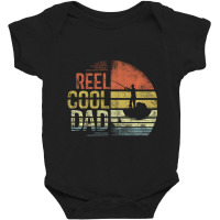 Limited Edition Reel Cool Dad Fisherman Daddy Father's Day Fishing Baby Bodysuit | Artistshot