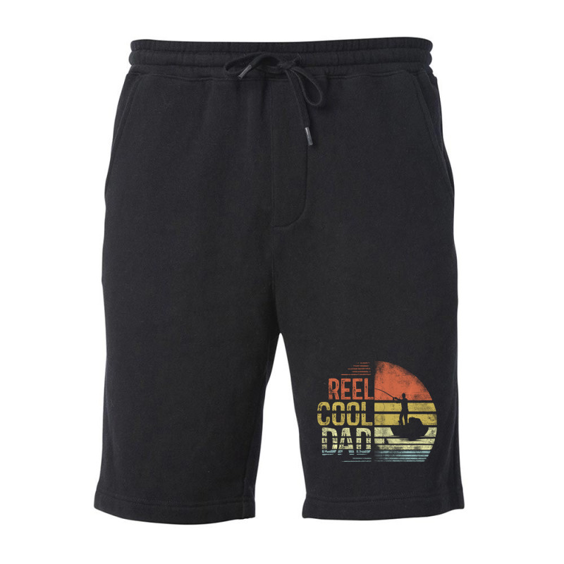 Limited Edition Reel Cool Dad Fisherman Daddy Father's Day Fishing Fleece Short by Bostic Walling | Artistshot