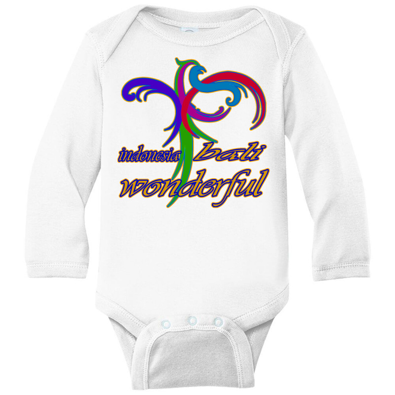 Indonesia Bali Wonderful Long Sleeve Baby Bodysuit | Artistshot