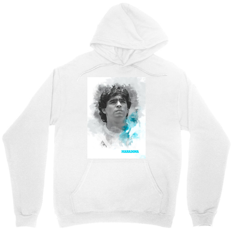 Maradona Painting Art Unisex Hoodie | Artistshot