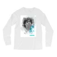 Maradona Painting Art Long Sleeve Shirts | Artistshot