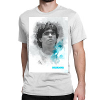 Maradona Painting Art Classic T-shirt | Artistshot