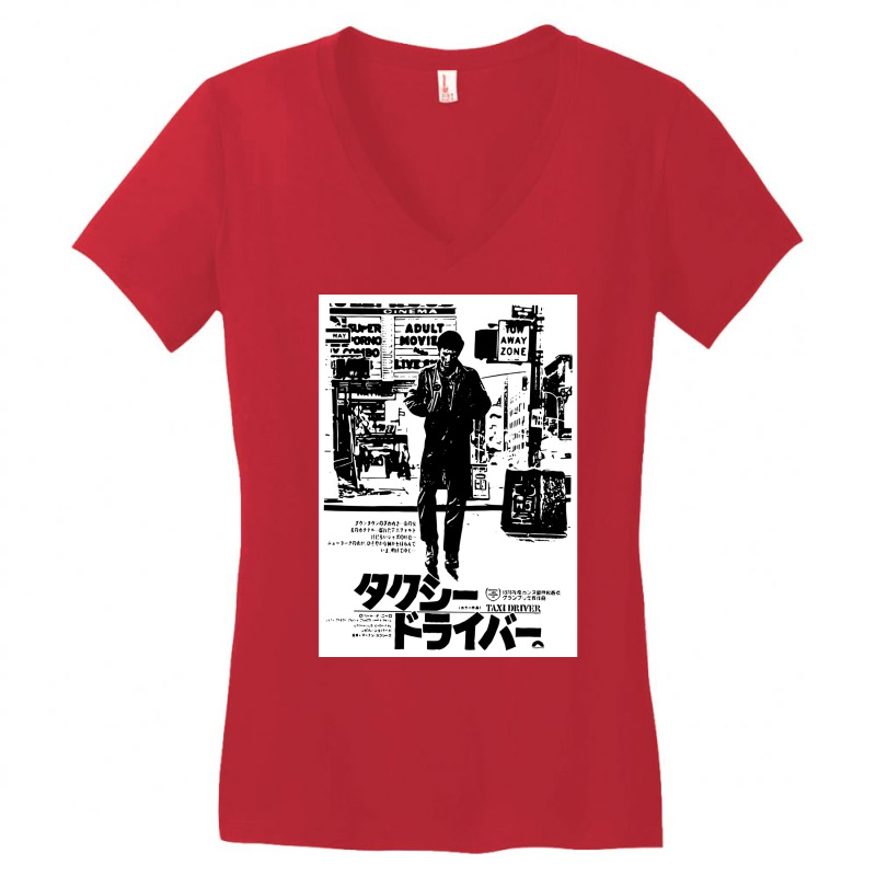 Taxi Driver Classic Tumblr Love Women's V-Neck T-Shirt by dranimaedoj | Artistshot