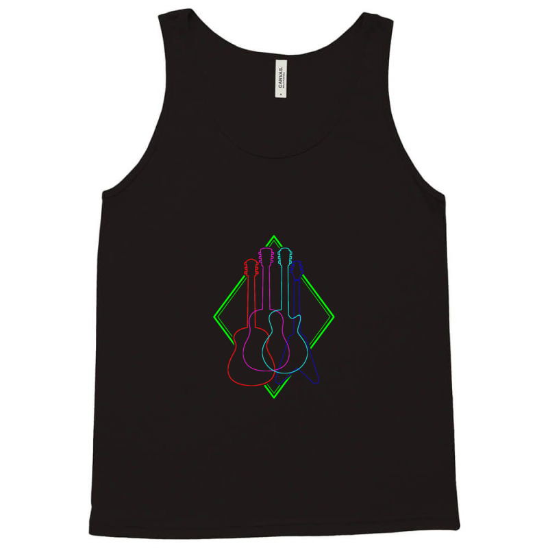 Musical Instrument Guitar Tank Top by AnthonyNone | Artistshot