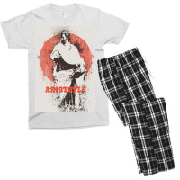 Aristotle Watercolor Art Men's T-shirt Pajama Set | Artistshot