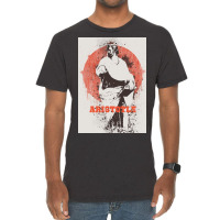 Aristotle Watercolor Art Vintage T-shirt | Artistshot