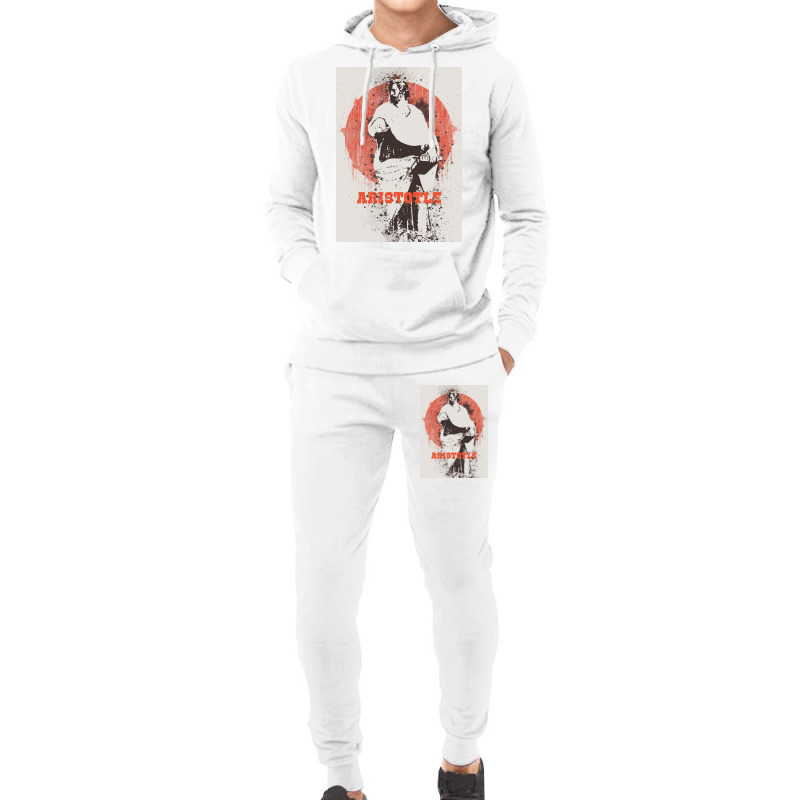 Aristotle Watercolor Art Hoodie & Jogger Set | Artistshot