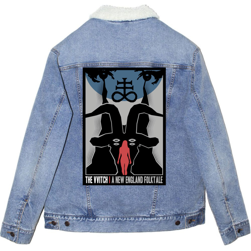 The Vvitch Unisex Sherpa-lined Denim Jacket | Artistshot