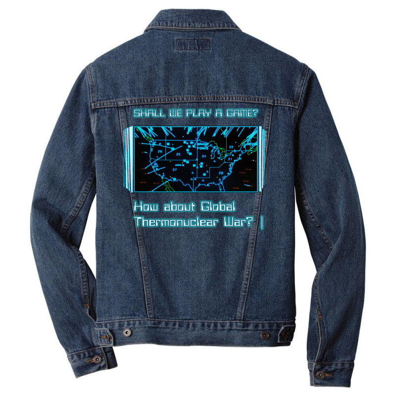 Wargames Men Denim Jacket by edoukaaleqin7 | Artistshot