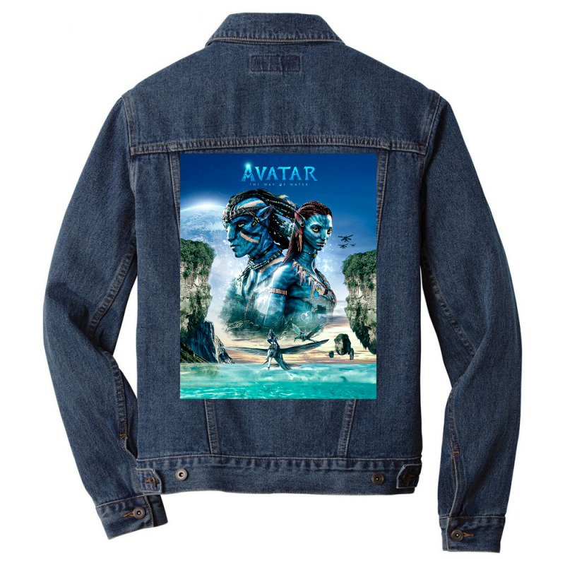 Avatar 2 The Way Of Water Men Denim Jacket by icubvam2 | Artistshot