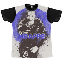 Kylian Mbappe Painting Graphic T-shirt | Artistshot