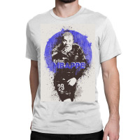 Kylian Mbappe Painting Classic T-shirt | Artistshot