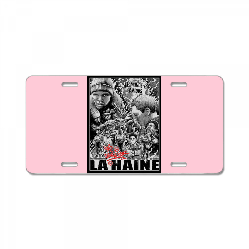 La Haine Police Acab Urban French Film Urban License Plate | Artistshot