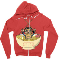 Babu Frik Ramen Zipper Hoodie | Artistshot