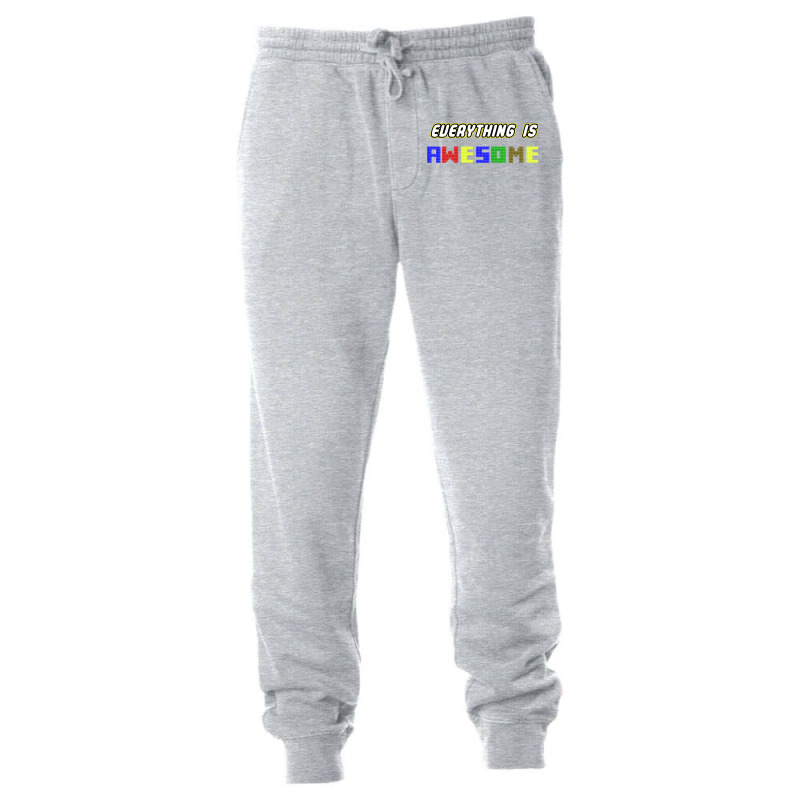 Everything Is Awesome! Unisex Jogger by qaisypinon | Artistshot