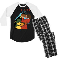 This Kind Of Love   Martin And Gina Men's 3/4 Sleeve Pajama Set | Artistshot