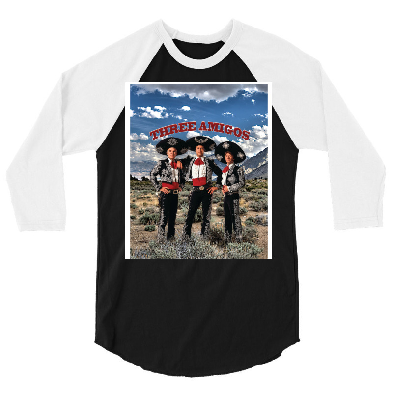 Three Amigos 3/4 Sleeve Shirt | Artistshot