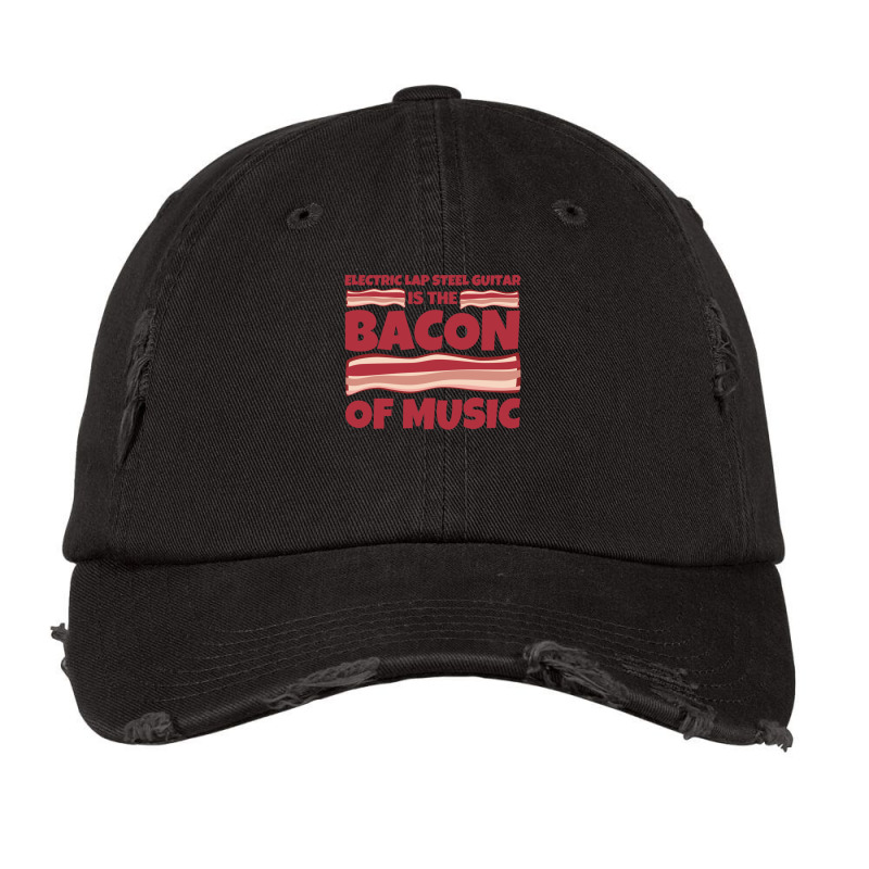 Electric Lap Steel Guitar Gifts  Bacon Of Music 1 Vintage Cap | Artistshot