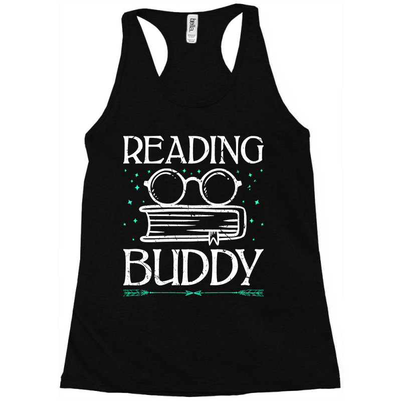 Limited Edition Reading Buddy Book Worm Racerback Tank by poppyallen | Artistshot