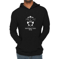 My Cat Listens To Avantgarde Atmospheric Black Metal Lightweight Hoodie | Artistshot