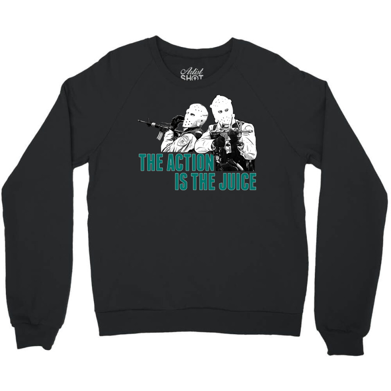 Feel The Heat Crewneck Sweatshirt by qaisypinon | Artistshot