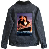 Titanic Movie Jack And Rose Unisex Sherpa-lined Denim Jacket | Artistshot