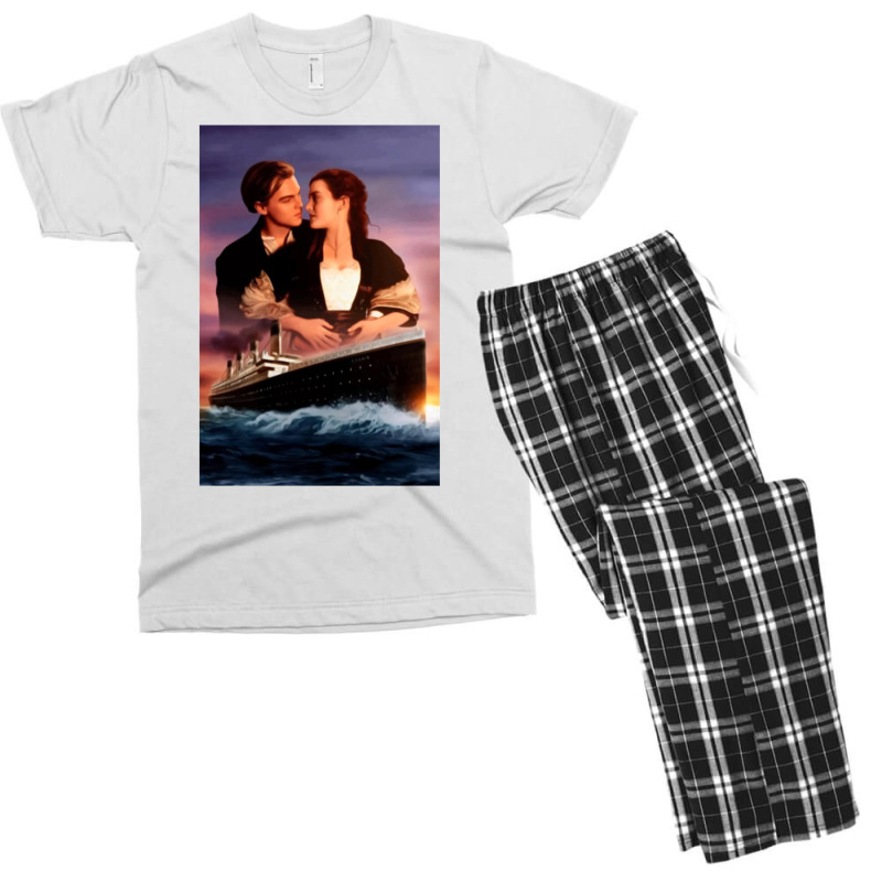 Titanic Movie Jack And Rose Men's T-shirt Pajama Set | Artistshot