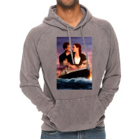 Titanic Movie Jack And Rose Vintage Hoodie | Artistshot