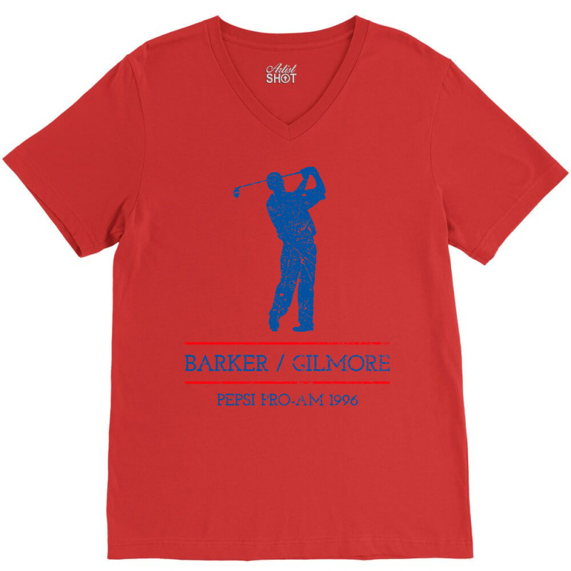 Barker Gilmore  Happy Gilmore Inspired  Retro Style V-Neck Tee by icubvam2 | Artistshot