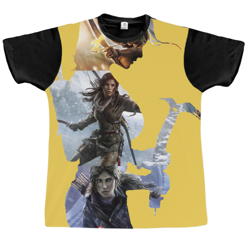 Tomb Raider Graphic T-shirt | Artistshot