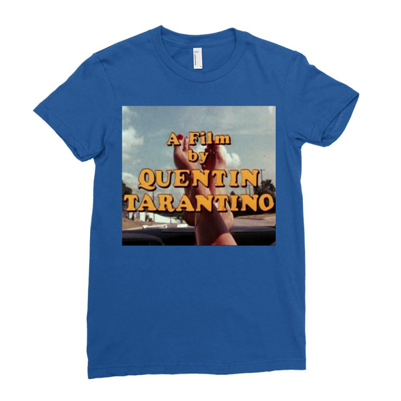 Quentin Tarantino Movie Director Ladies Fitted T-Shirt by inambifahhamp | Artistshot