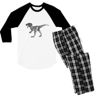 Ark Allosaurus 1 Men's 3/4 Sleeve Pajama Set | Artistshot