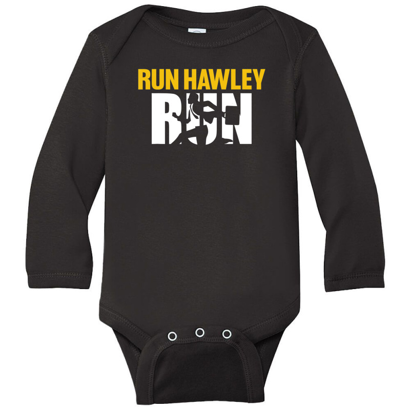 Run Hawley Run Funny Josh Hawley Run Free Funny Long Sleeve Baby Bodysuit by plavouryu5 | Artistshot