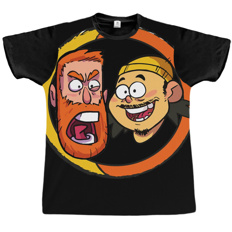 Bad Friends Andrew Santino Amp Bobby Lee Circle Design Poster Girl Graphic T-shirt | Artistshot