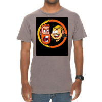 Bad Friends Andrew Santino Amp Bobby Lee Circle Design Poster Girl Vintage T-shirt | Artistshot