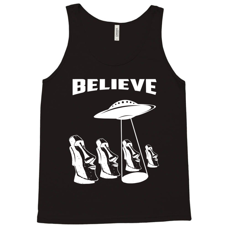 Easter Island Heads Moai Statues Alien Tank Top | Artistshot