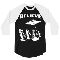 Easter Island Heads Moai Statues Alien 3/4 Sleeve Shirt | Artistshot