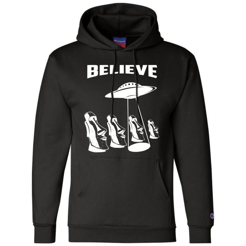 Easter Island Heads Moai Statues Alien Champion Hoodie | Artistshot