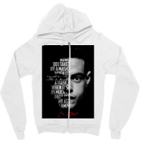 Black And Whiterobot Elliot Alderson Quote Poster Music Quote Zipper Hoodie | Artistshot