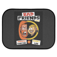 Bad Friends With Andrew Santino Amp Bobby Lee Poster 70s Rear Car Mat | Artistshot